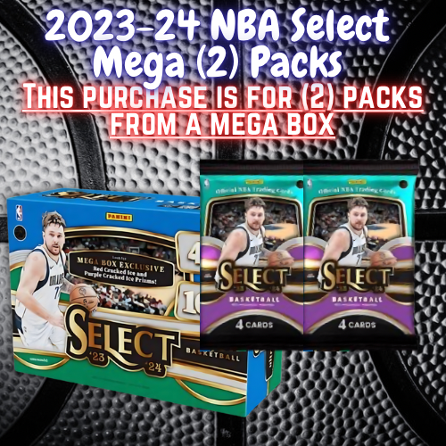 23/24 Panini NBA Select Mega (2) Packs (Target Variation)